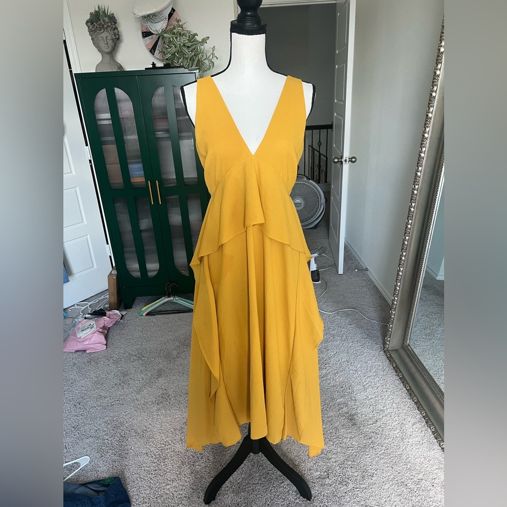 Yellow Brunch Dress